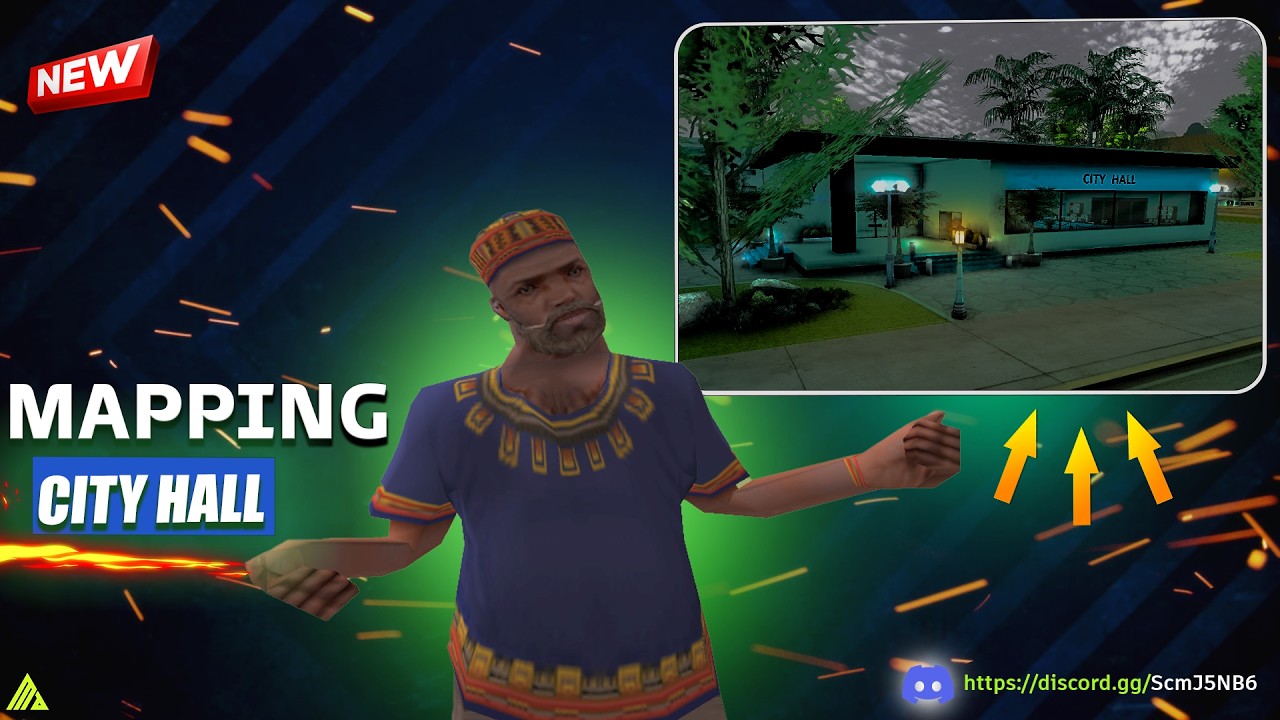 NEW FREE MAPPING FOR OPEN INT CITY HALL { GTA SAMP }