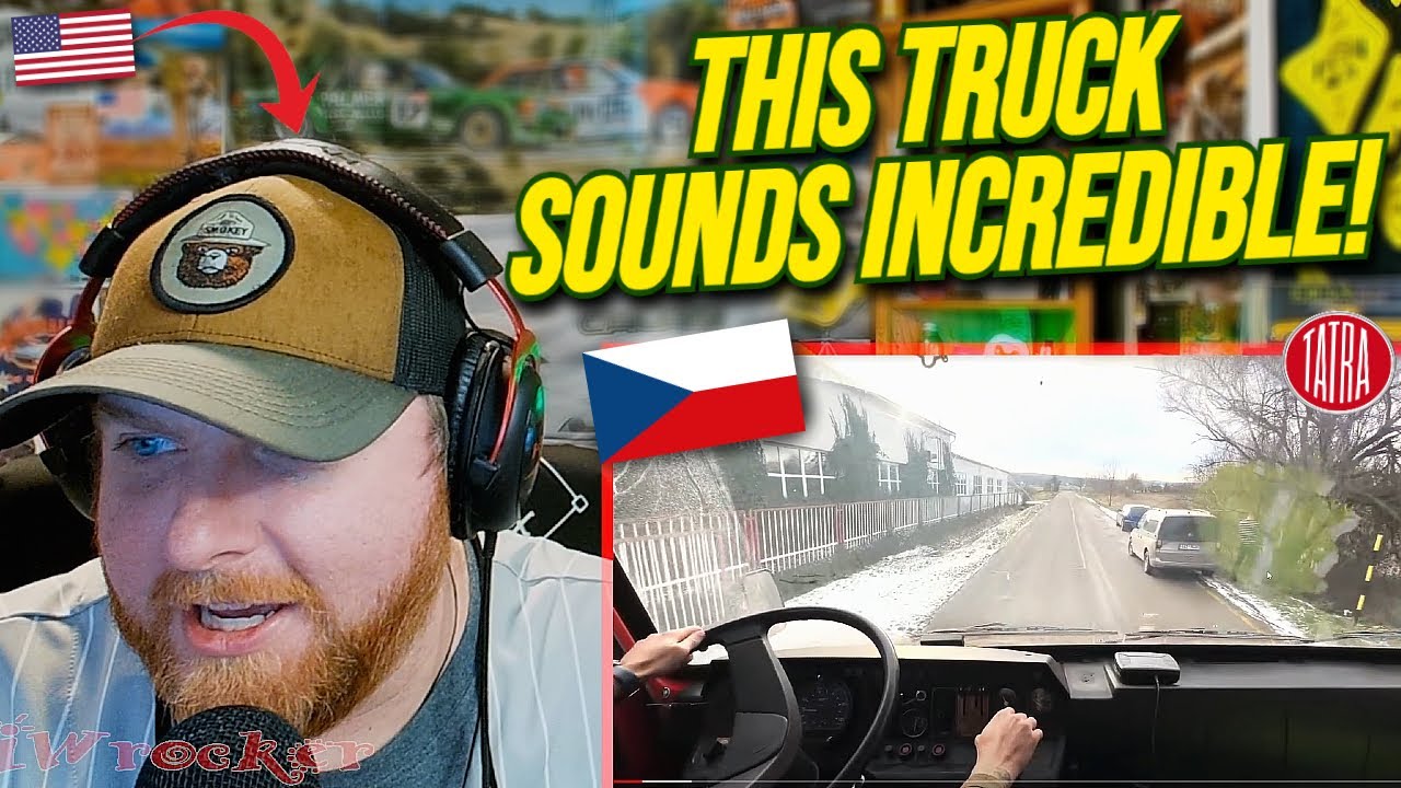 American Reacts to POV Driving a Tatra 815 Dump Truck