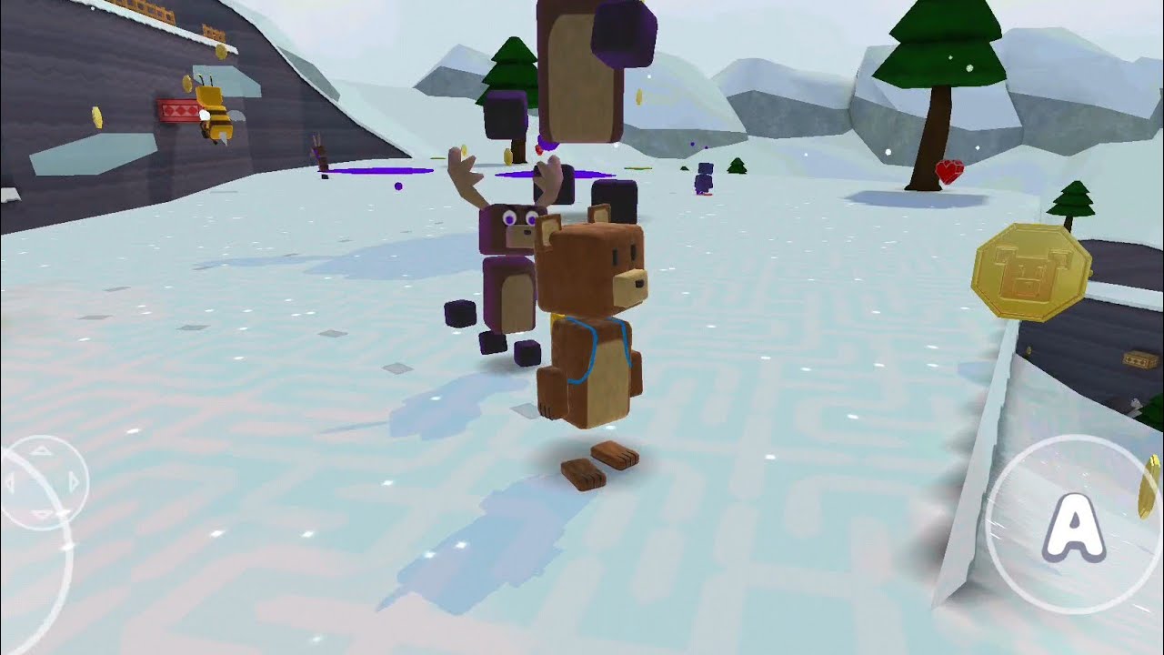 Ternyata lembah salju susah juga ya temen temen tewas berapa kali tuh super bear adventure part 2