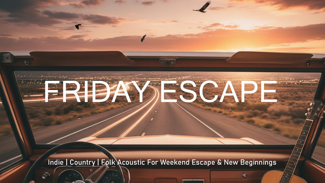 The Explorer of Fridays | A Cinematic Indie-Country-Folk Acoustic Playlist for Road Trips & Nature