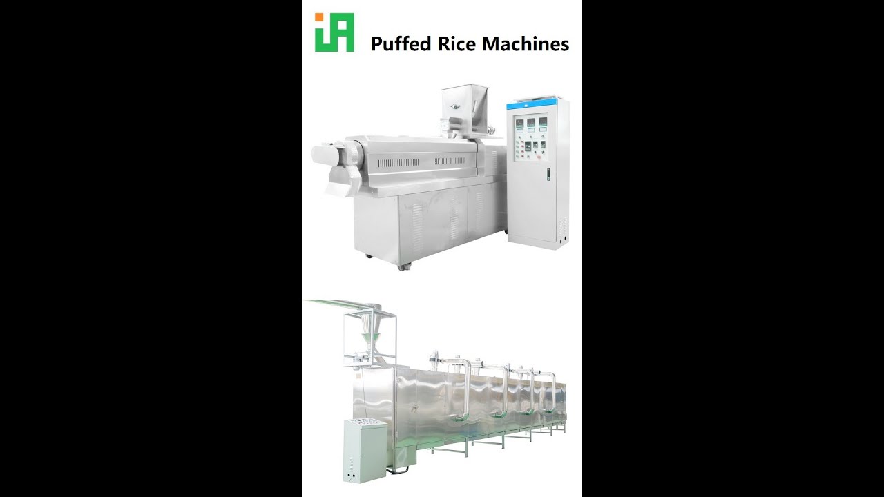 Twin screw Original Flavored Puffed Rice (Muri/ Poha/ Murmura) Extrusion Production Line