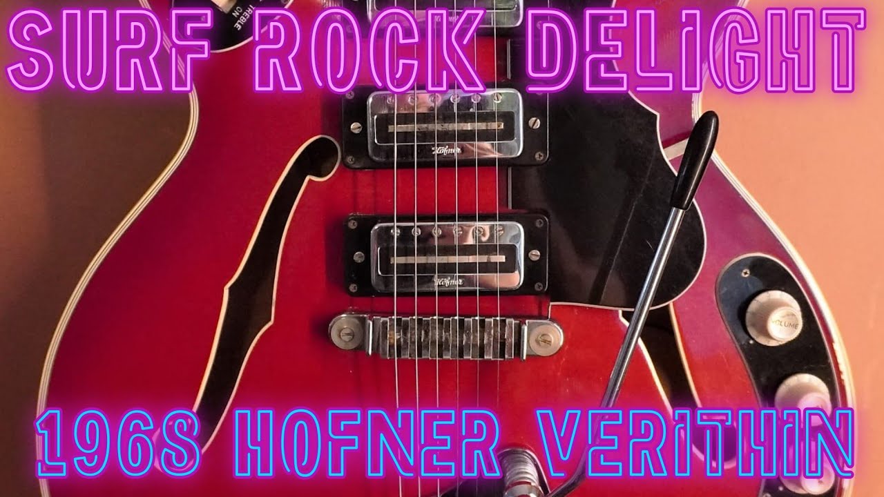1968 Hofner Verithin! Review and Demo