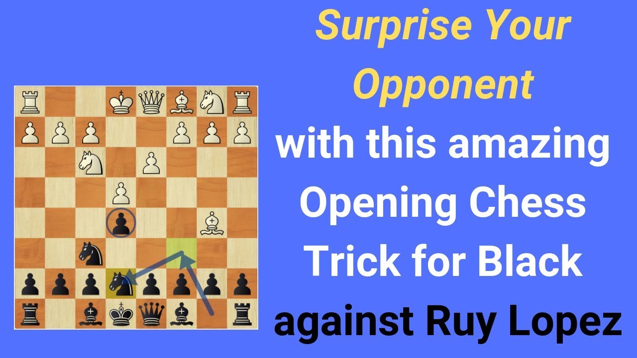 Surprise Your Opponent with Mortimer Opening Chess Trick - Chess Trick for Black