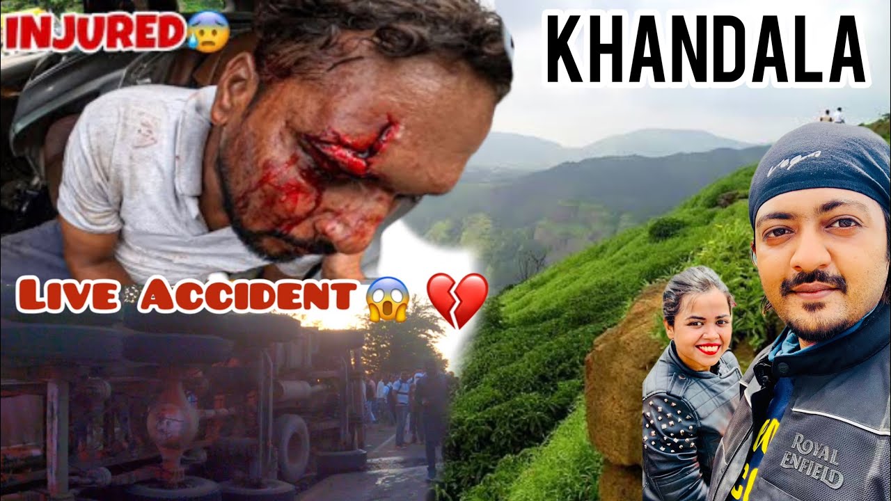 Kya Hogaya Aaj Ride Pe😭Man badly Injured💔|LIVE ACCIDENT in Khandala Ghat 😳Street Triple 765 Ride