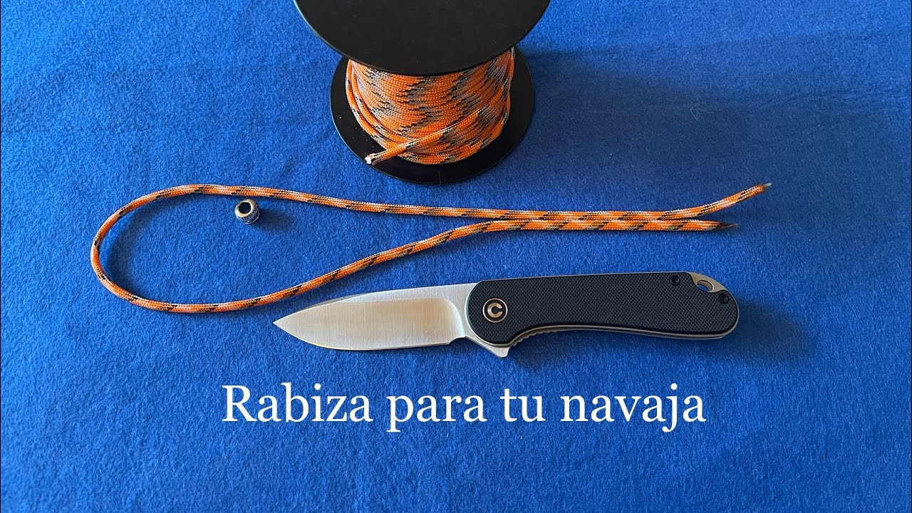 Rabiza decorativa para tu navaja o cuchillo