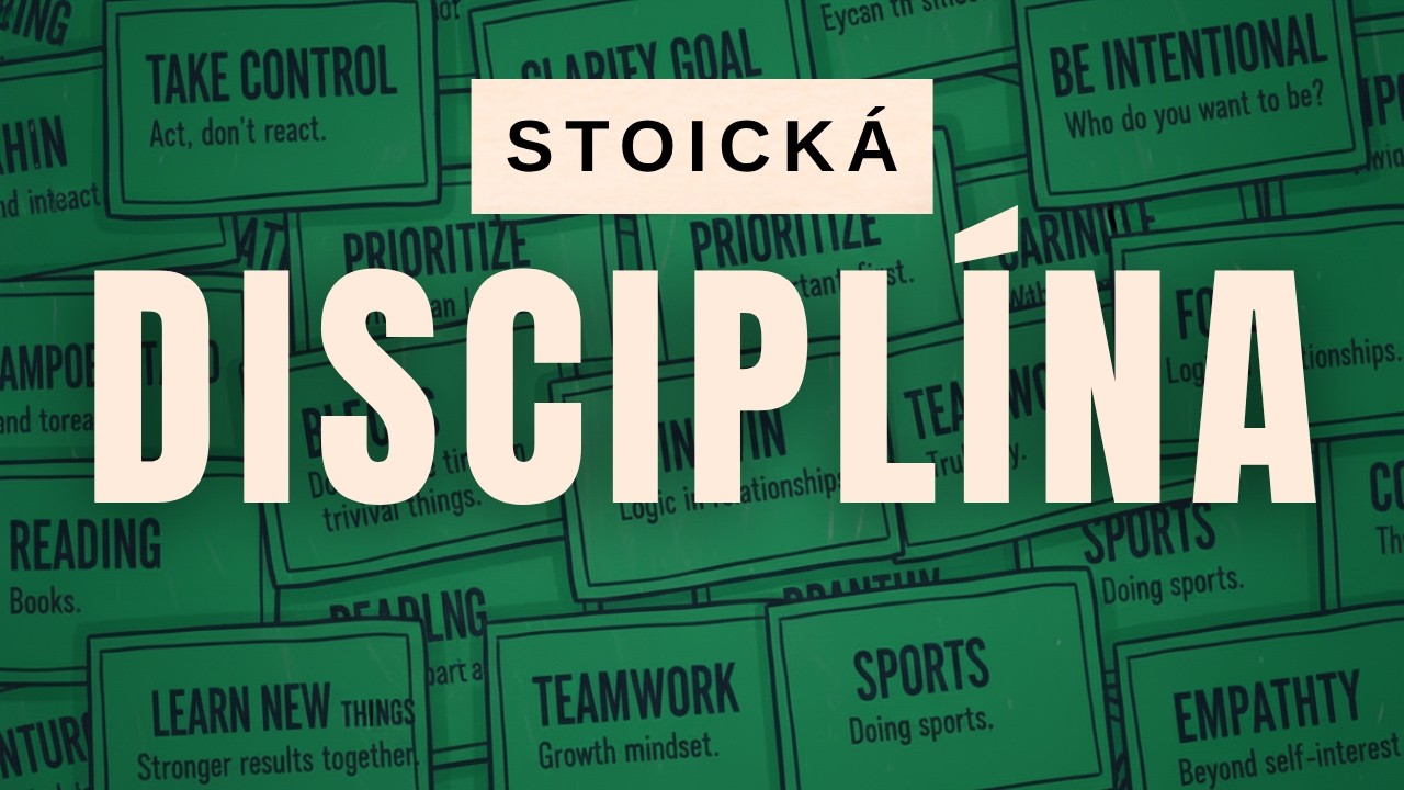 7 denních STOICKÝCH lekcí o budování sebedisciplíny během náročných dnů - Ryan Holiday