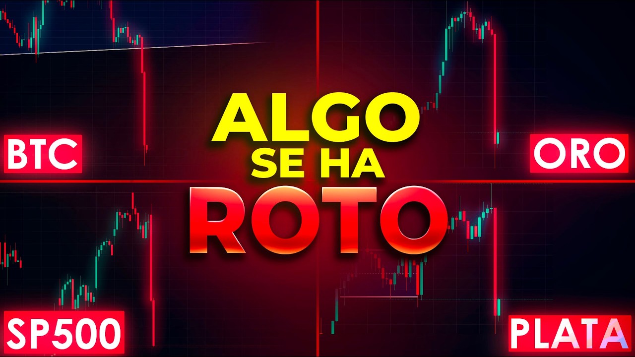 💣 Todo en Caída: Bitcoin, Criptos, Metales y Bolsa — ¿Empieza Algo Mucho Peor?