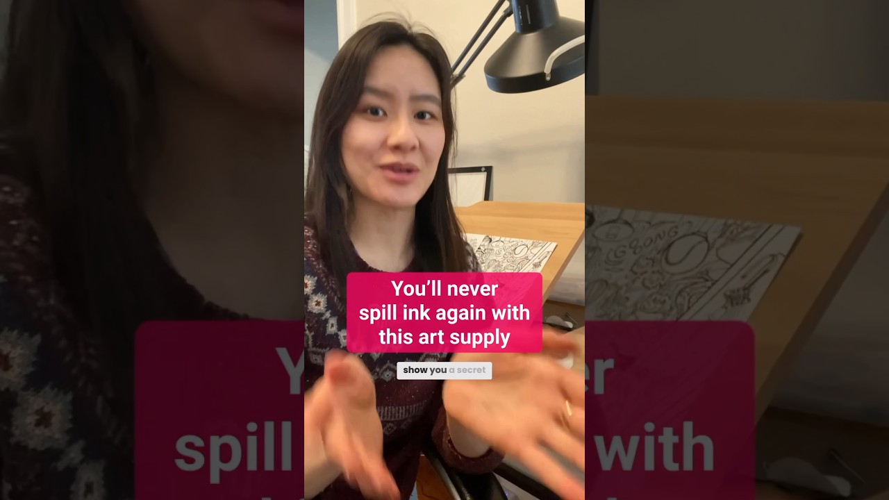 You&rsquo;ll Never Spill Ink Again with This Art Supply