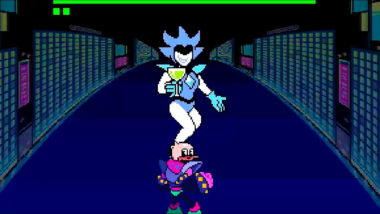DELTARUNE Chapter 2 - GIGA Queen (Final Boss)