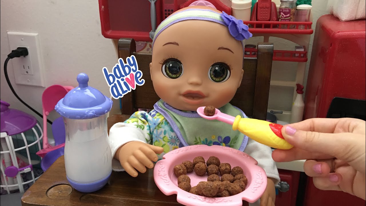 BABY ALIVE Real as can be Baby Morning Routine