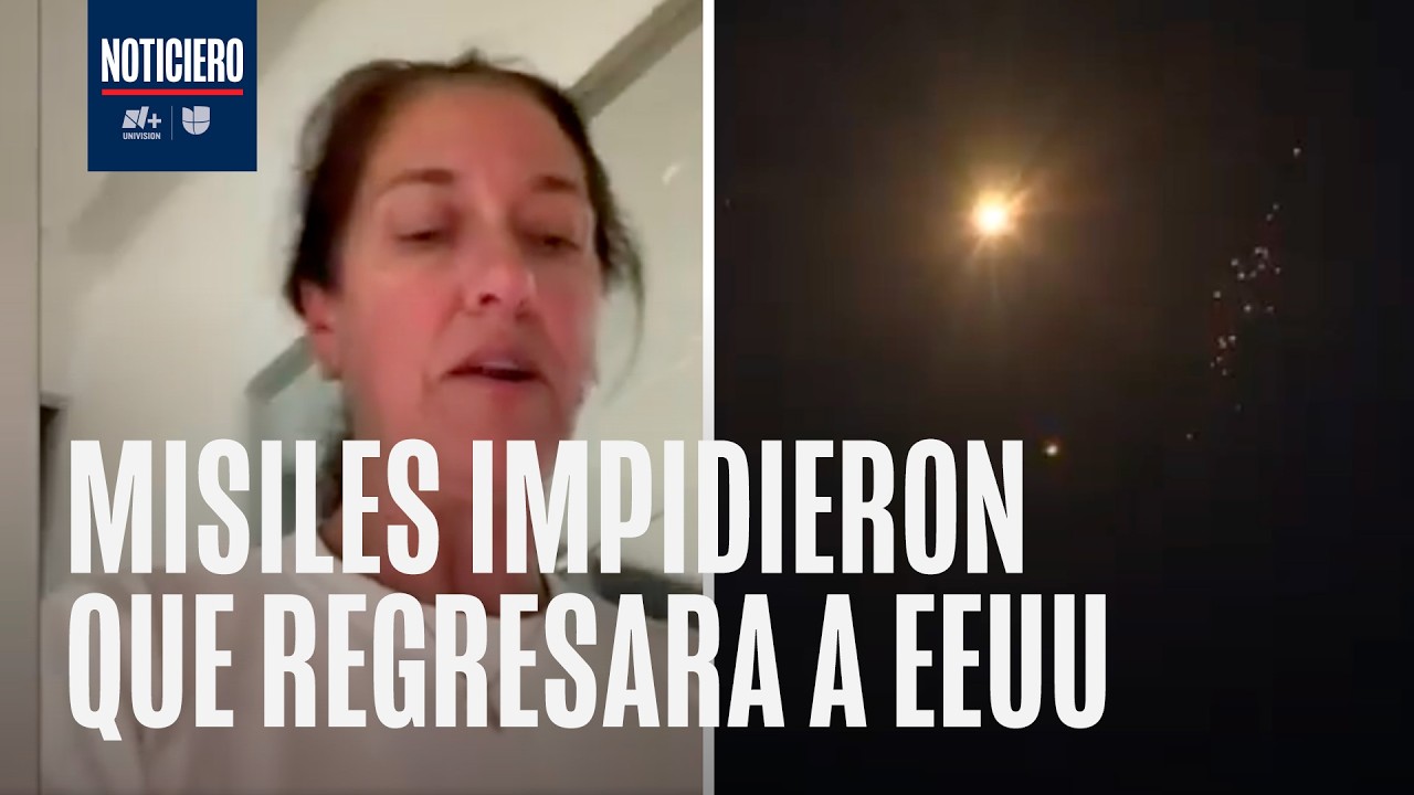 Misiles y pánico: residente de Florida relata su experiencia atrapada en la guerra