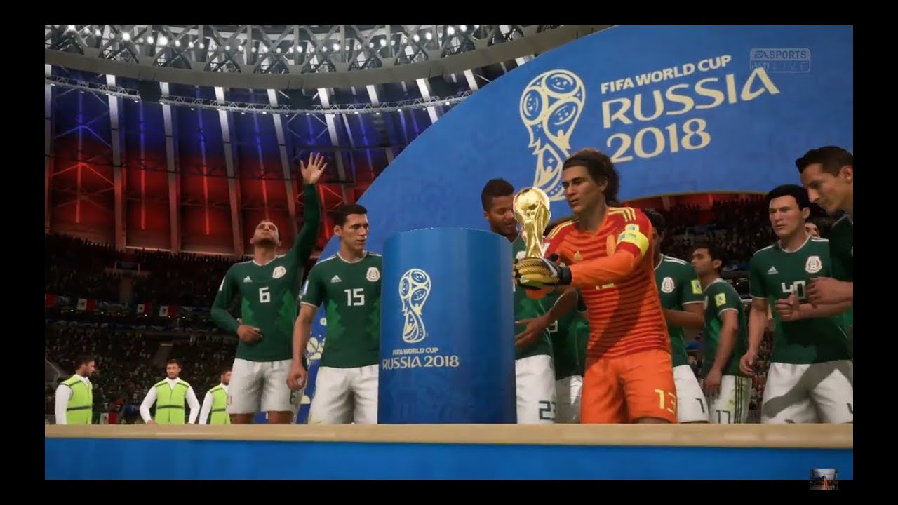 México Campeón del mundo Russia 2018 fifa 18