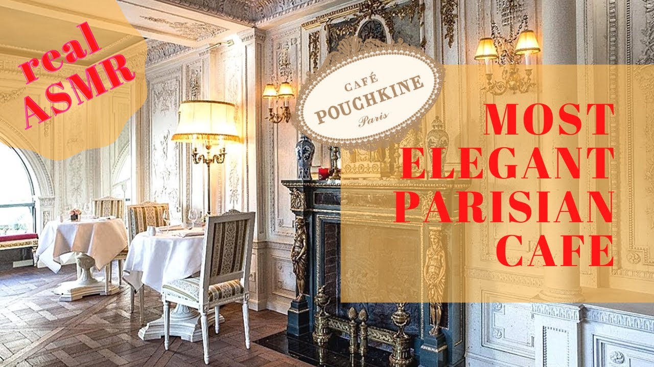 ASMR ambience french cafe, real sounds sunday brunch in Paris, relaxing no music (bar now closed!)