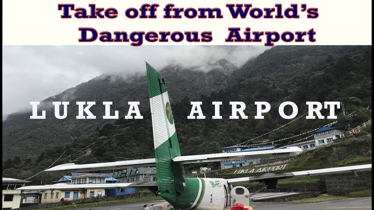 Flight from Lukla to Kathmandu  | Take off from the world’s Dangerous Airport | Lukla takeoffs