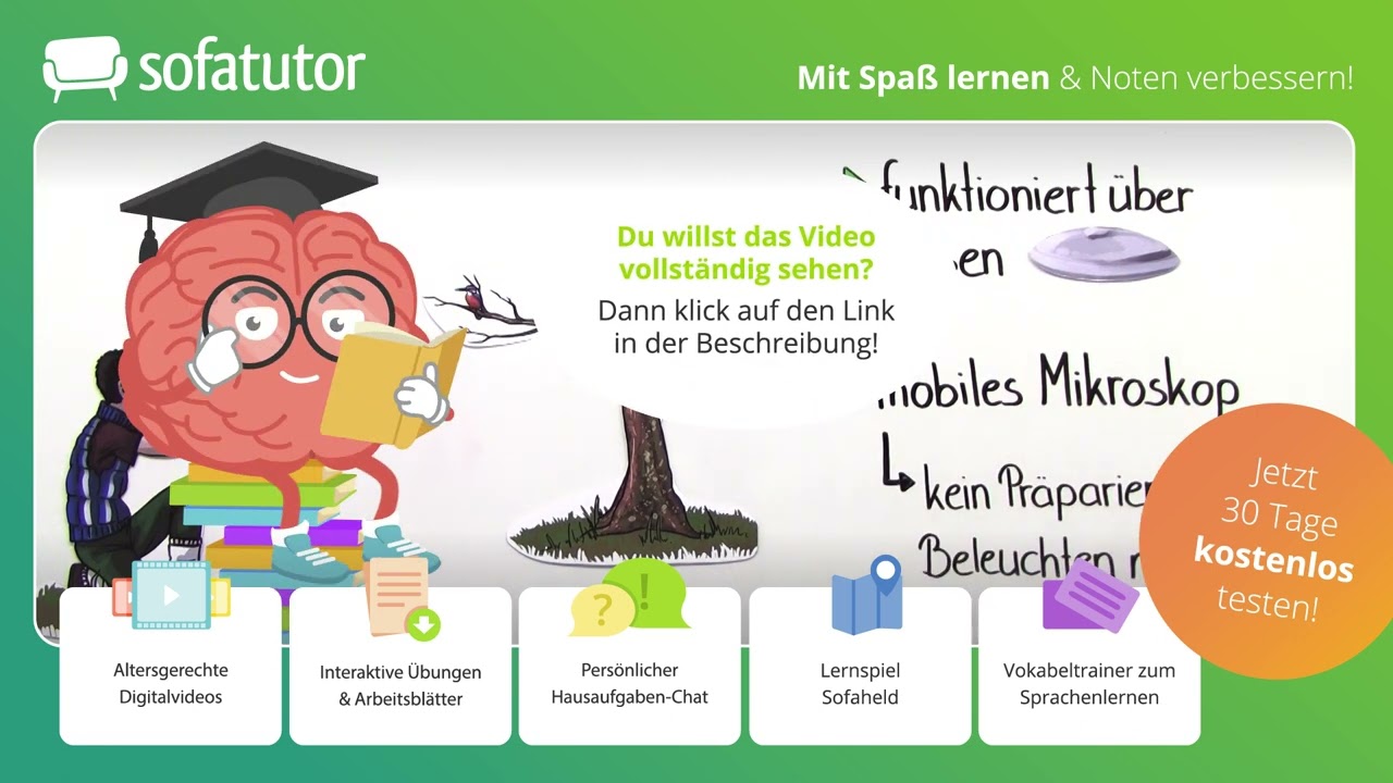 Die Funktionsweise von Lupe, Mikroskop und Fernrohr einfach erkl&auml;rt &ndash; Biologie 5. & 6. Klasse