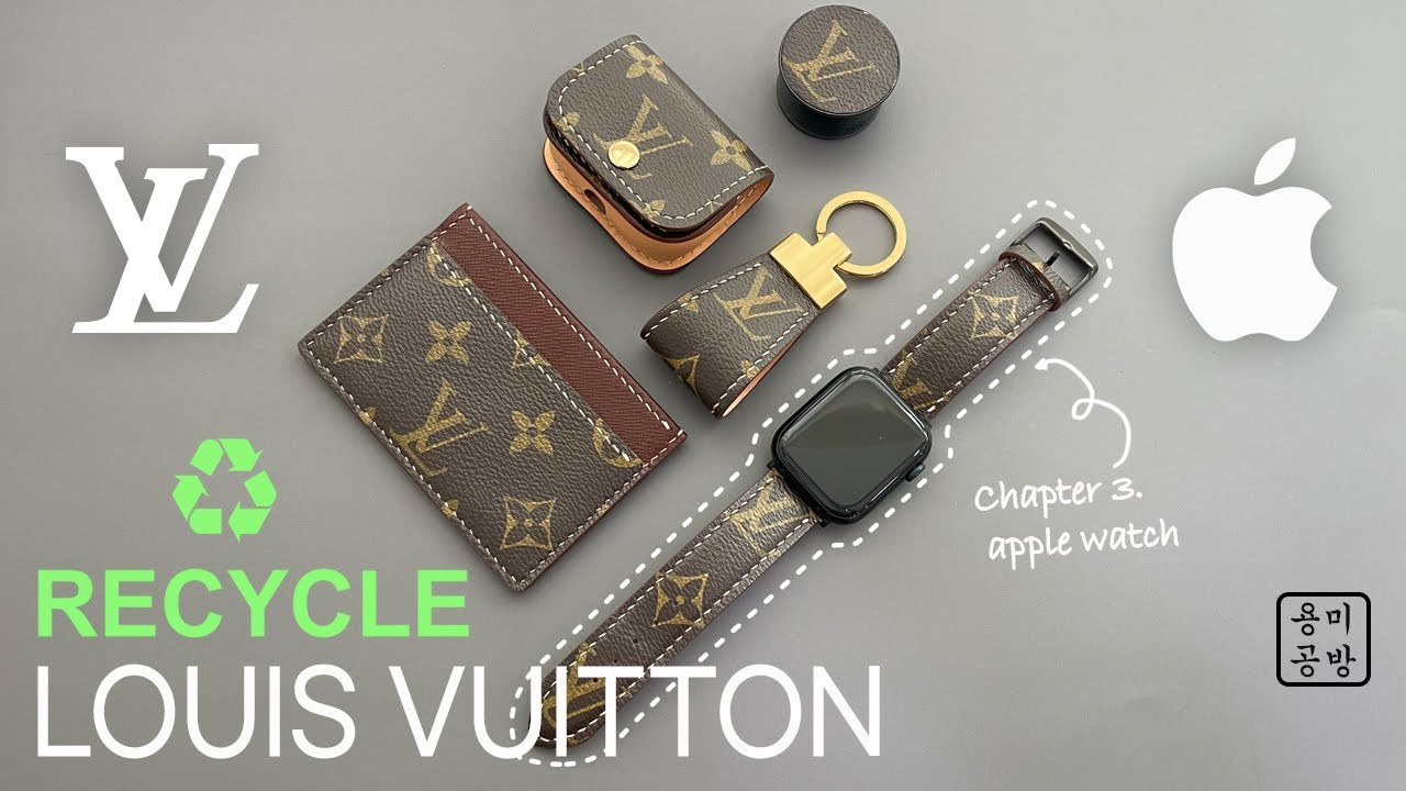 [ЭП. 03] Как сделать ремешок для часов Louis Vuitton Apple из старой сумки