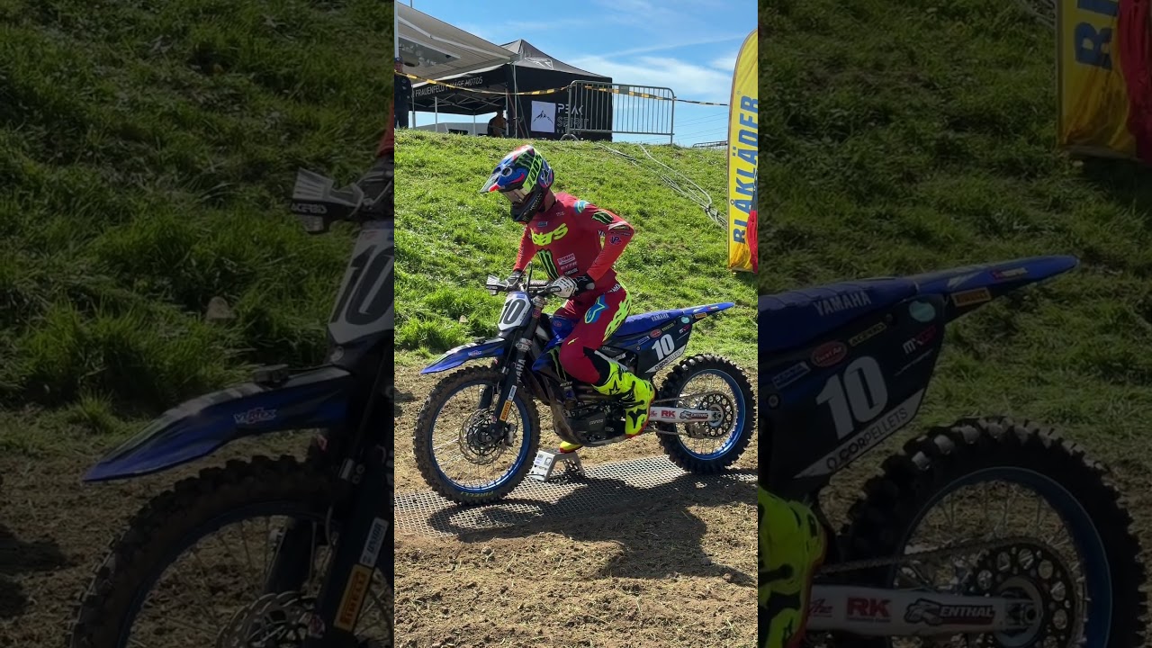 Calvin Vlaanderen Practice Start YZ450FM #MXGP #2025