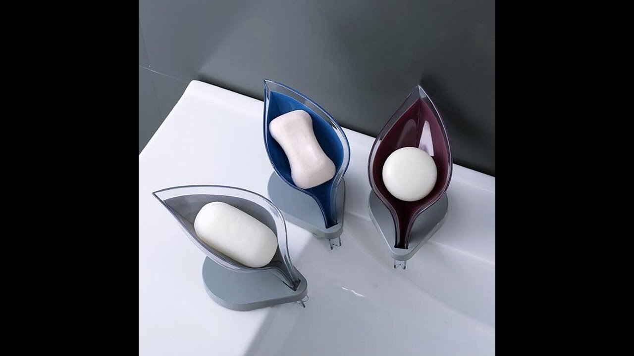 Soap Holder Sink Sponge Drain Box Creative Suction Cup Soap Storage Drying Rack Cleaning