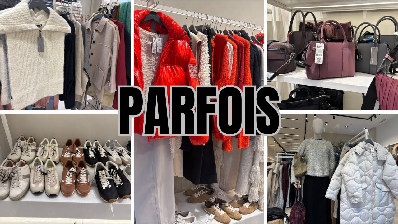 PARFOIS  NOVEDADES🔥 abrigos,bolsos,zapatillas(tenis) bufandas y más @ElisHometv
