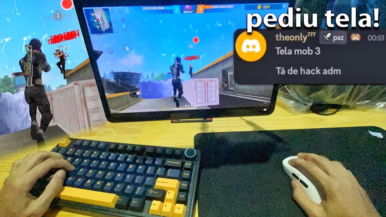 QUEBREI NOS APOSTADO NO MOBILADOR E PEDIRAM TELA!! + HANDCAM!!!