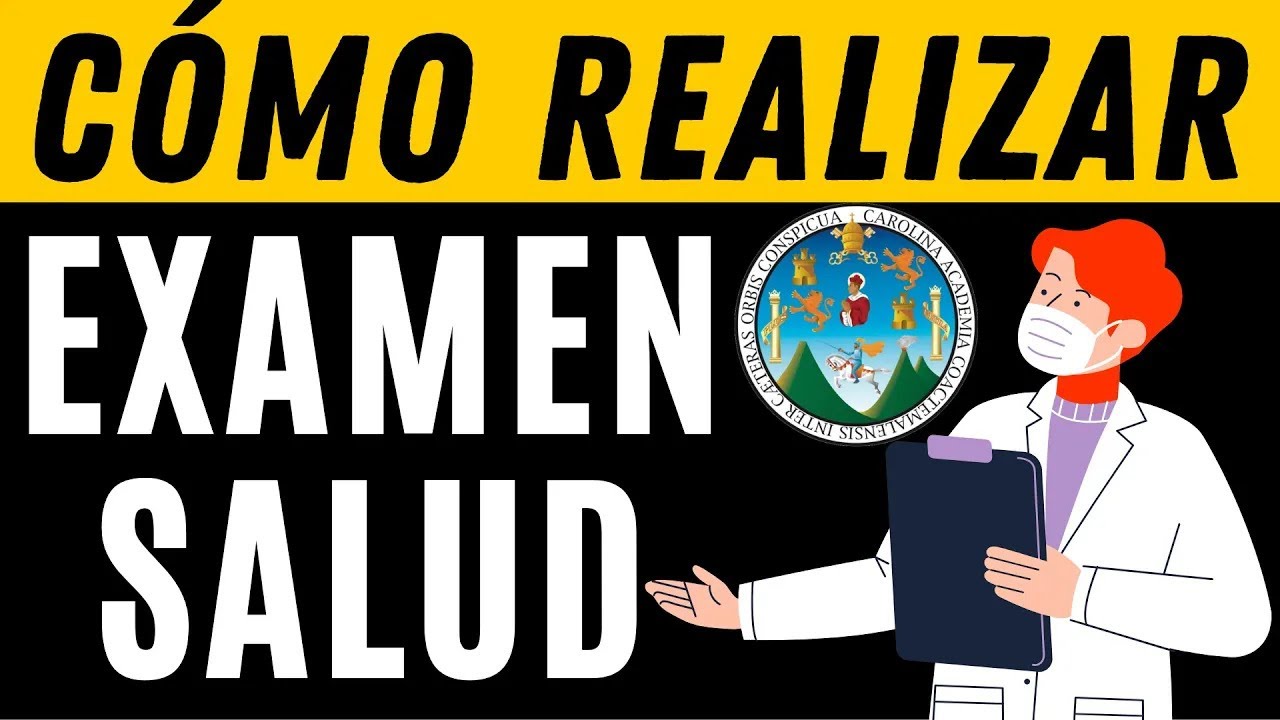 📑Cómo Realizar EXAMEN DE SALUD de la Universidad de San Carlos de Guatemala | PRIMER INGRESO USAC 🩺