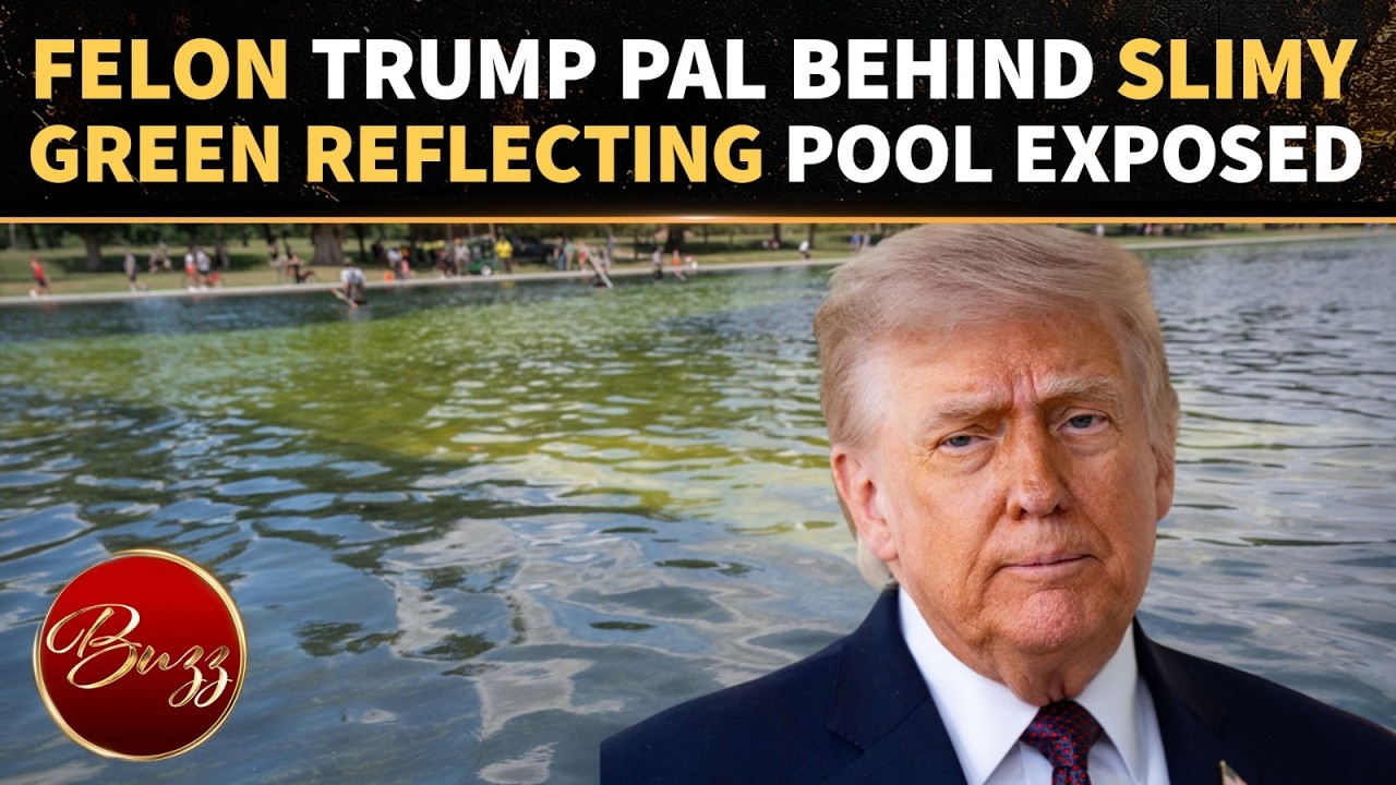Trump's $14M No-Bid Contract For FELON PAL REVEALED; Lincoln Reflecting Pool Algae SCANDAL EXPLODES