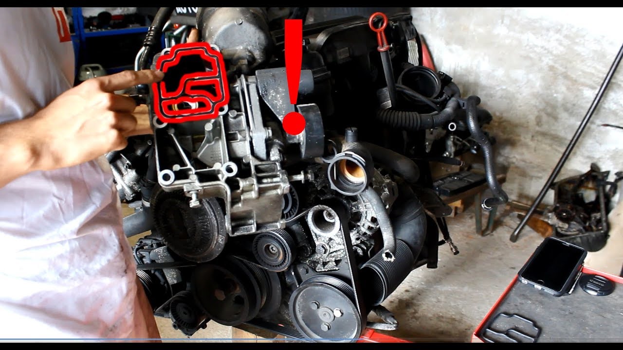 BMW E46 M54 320i/325i/330i Ölverlust M54 Ölfiltergehäusedichtung Tauschen DIY statt Ölwannendichtung