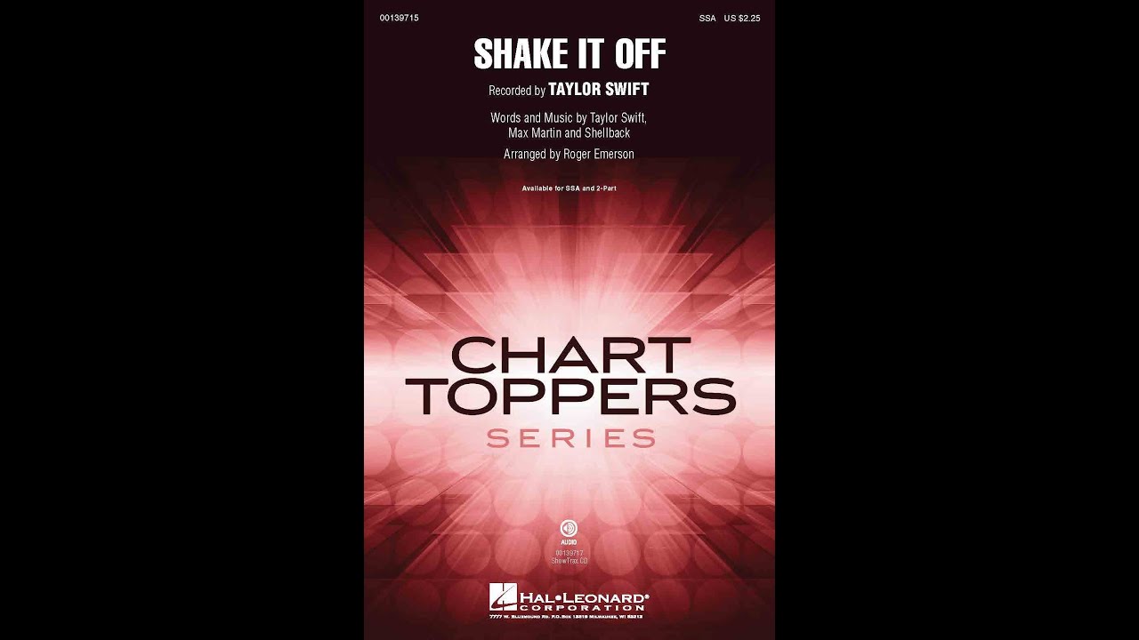 Shake It Off (SSA Choir) - Arranged by Roger Emerson