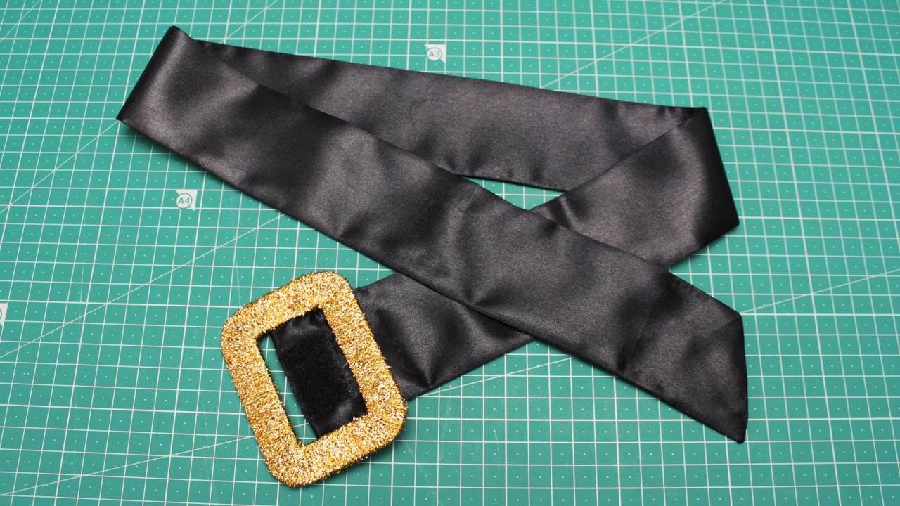How to make a costume fabric belt - diy sewing project - #40
