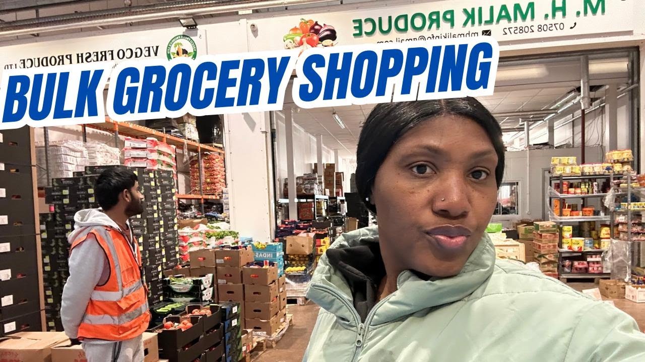 Знакомство с оптовым рынком Бирмингема | Доступные продукты питания для больших семей 🍎🥦