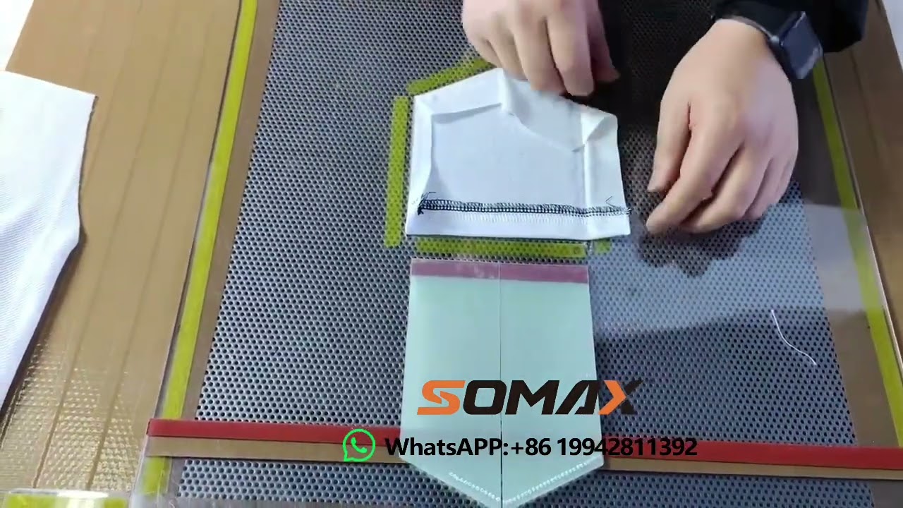 Somax SM-15V  In-line template machineSomax&nbsp;#somaxsewingautomation&nbsp;#templatemachine#automaticsewing