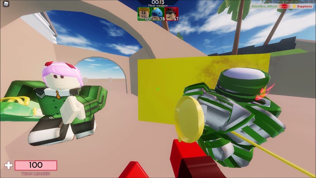 Arsenal 2 toxic players.. (Roblox Arsenal)
