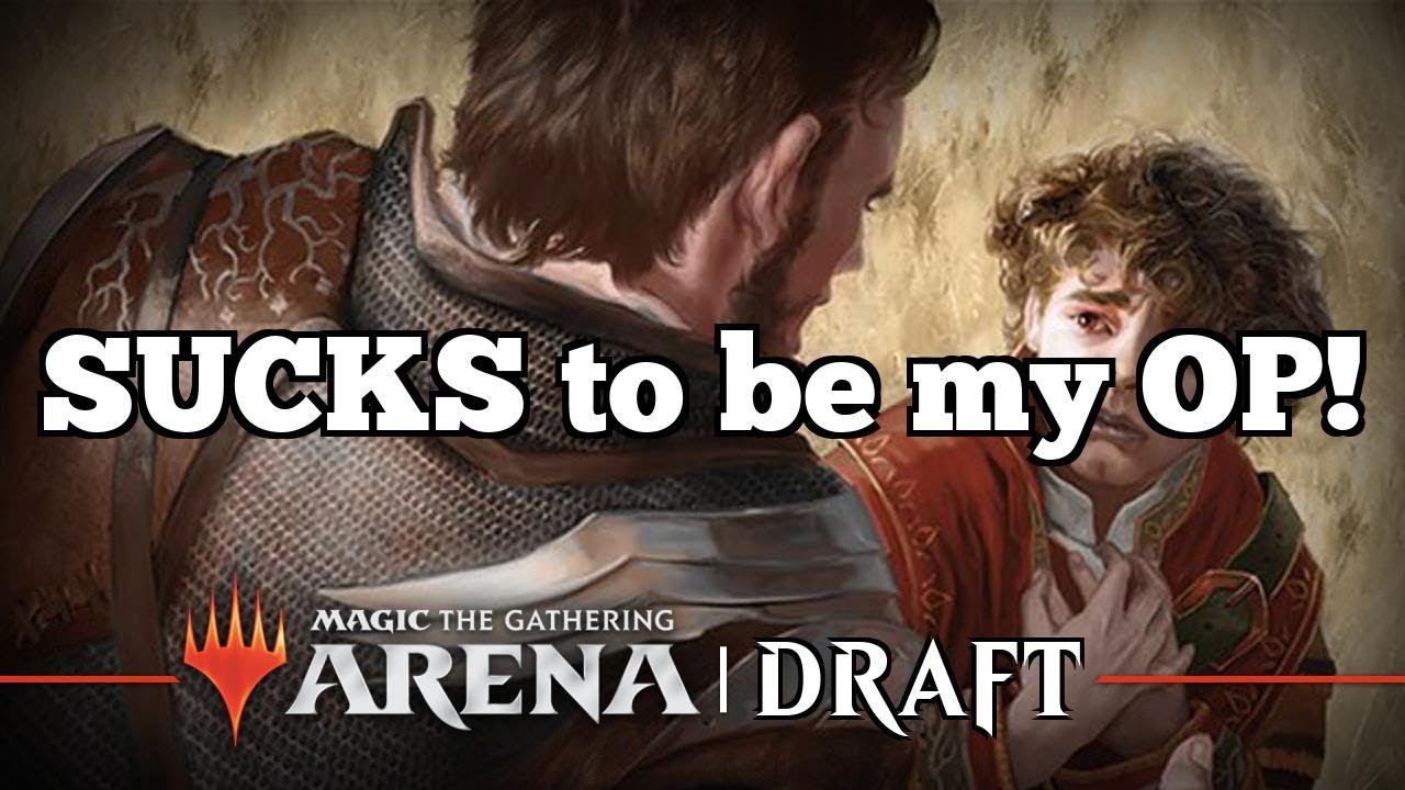 SUCKS to be my OP! | Lord of the Rings Draft | MTG Arena | Twitch Replay