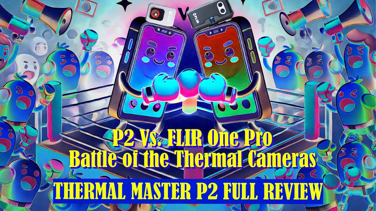 Thermal Master P2 Vs. FLIR One Pro - Full Thermal Camera Review #0108