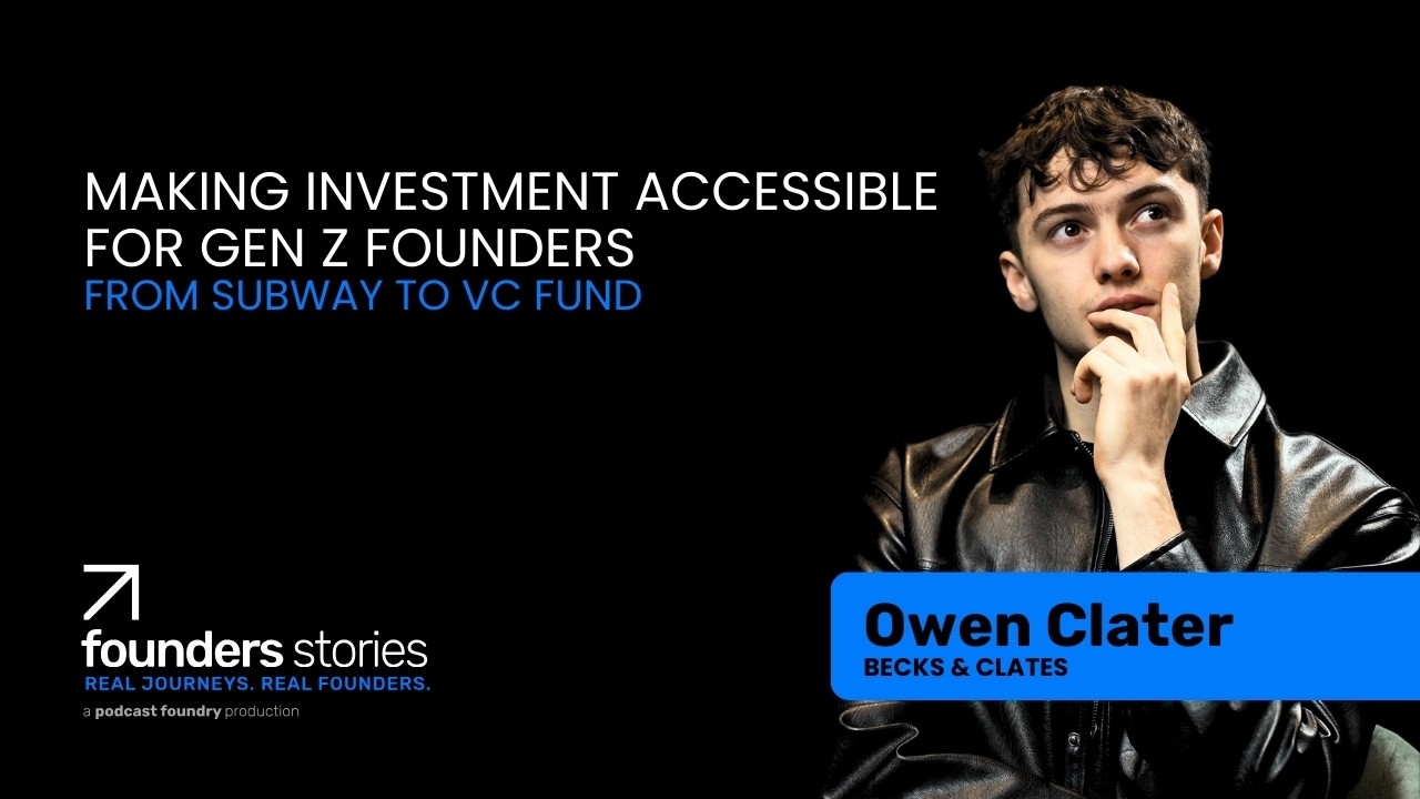 From Subway to VC Fund: Making Investment Accessible for Gen Z Founders