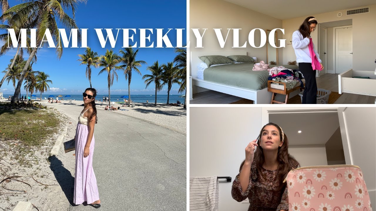 🌴 MI VIDA EN MIAMI 🇺🇸 | Key Biscayne + Pruebo HOT YOGA 🥵 | Vlog 04 eleNYork 🎥