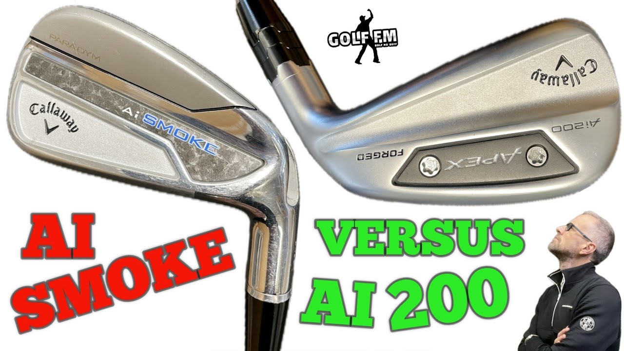 Айроны Callaway AI 200 против дымчатых ионов Callaway AI