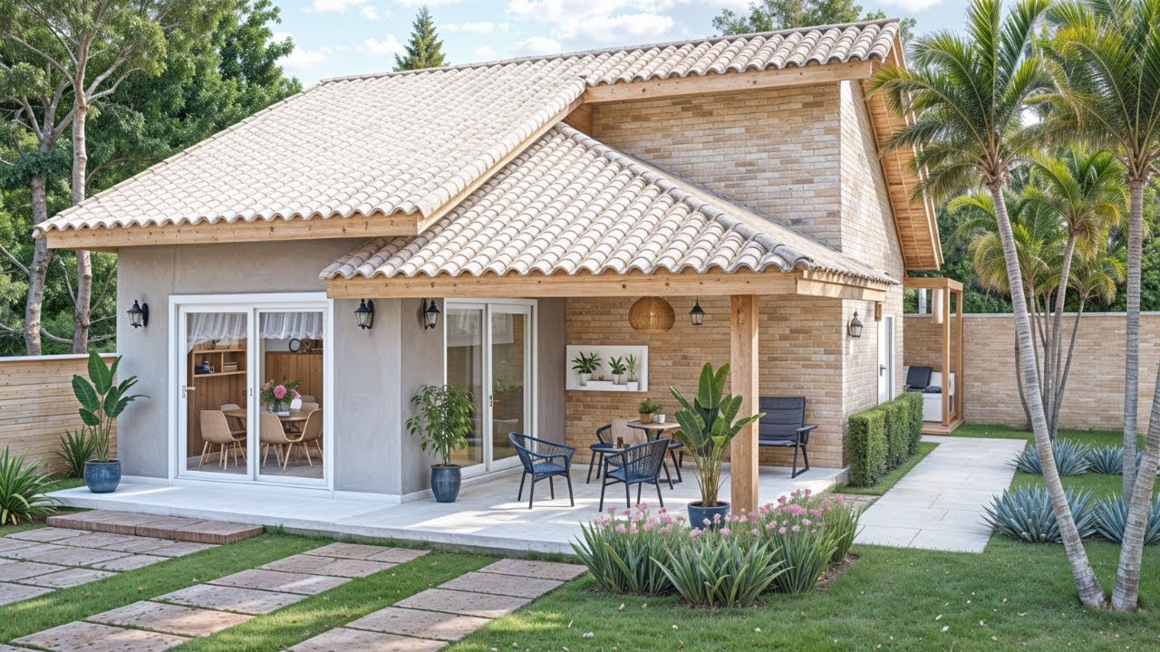 МАЛЕНЬКИЙ, ЭЛЕГАНТНЫЙ И УЮТНЫЙ ДОМ │2 СПАЛЬНИ - ВСЕГО 95M²