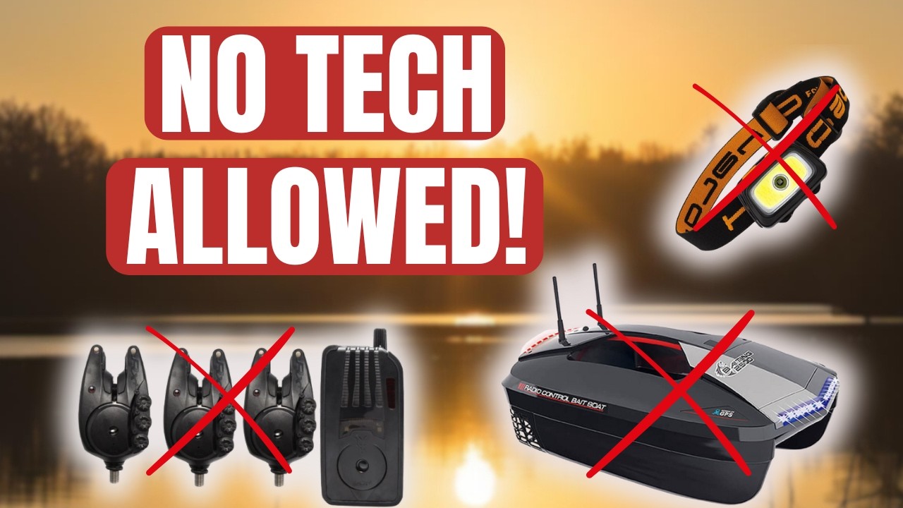 Ловля карпа, как в 1975 году: никаких технологий, только тактика!