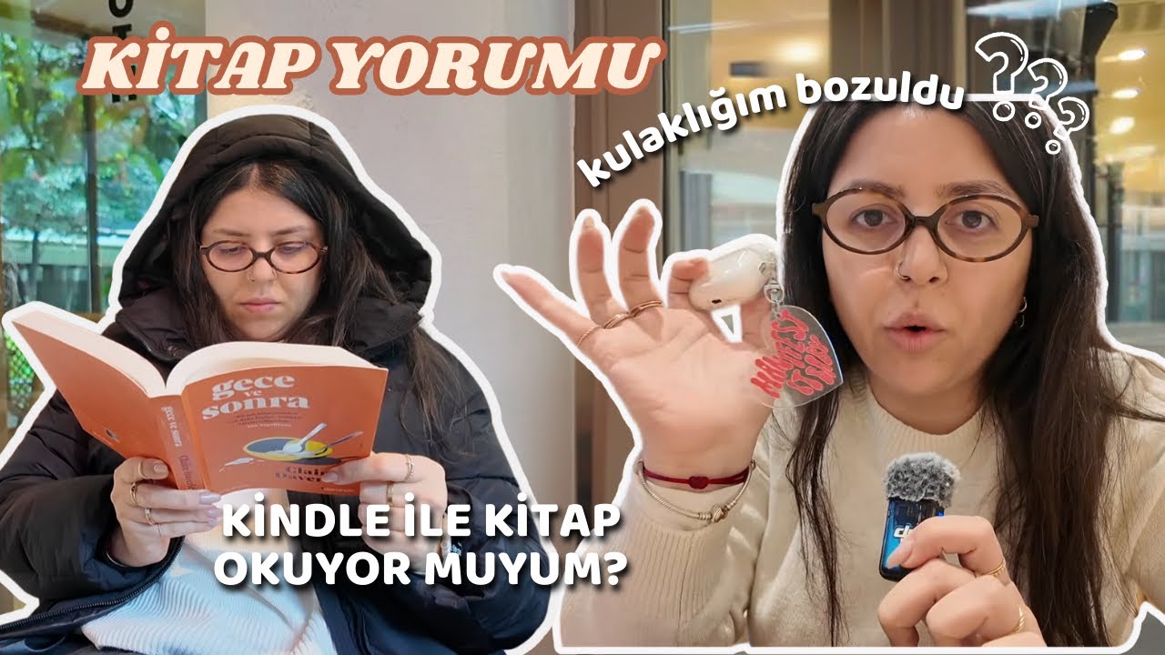 Kitap Alışverişi, gece ve sonra Kitap Yorumu l Vlog