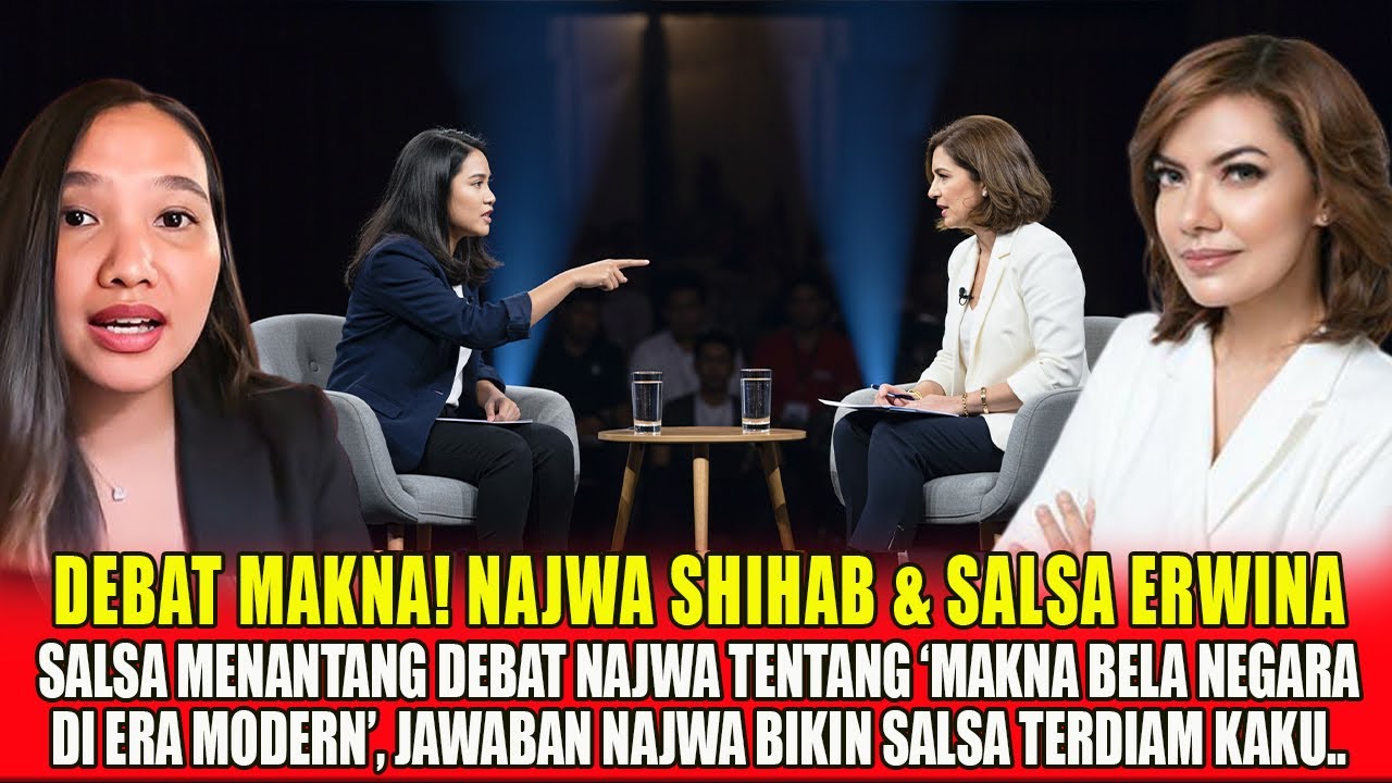 DEBAT PANAS NAJWA SHIHAB VS SALSA ERWINA: APA ARTI SEBENARNYA BELA NEGARA?