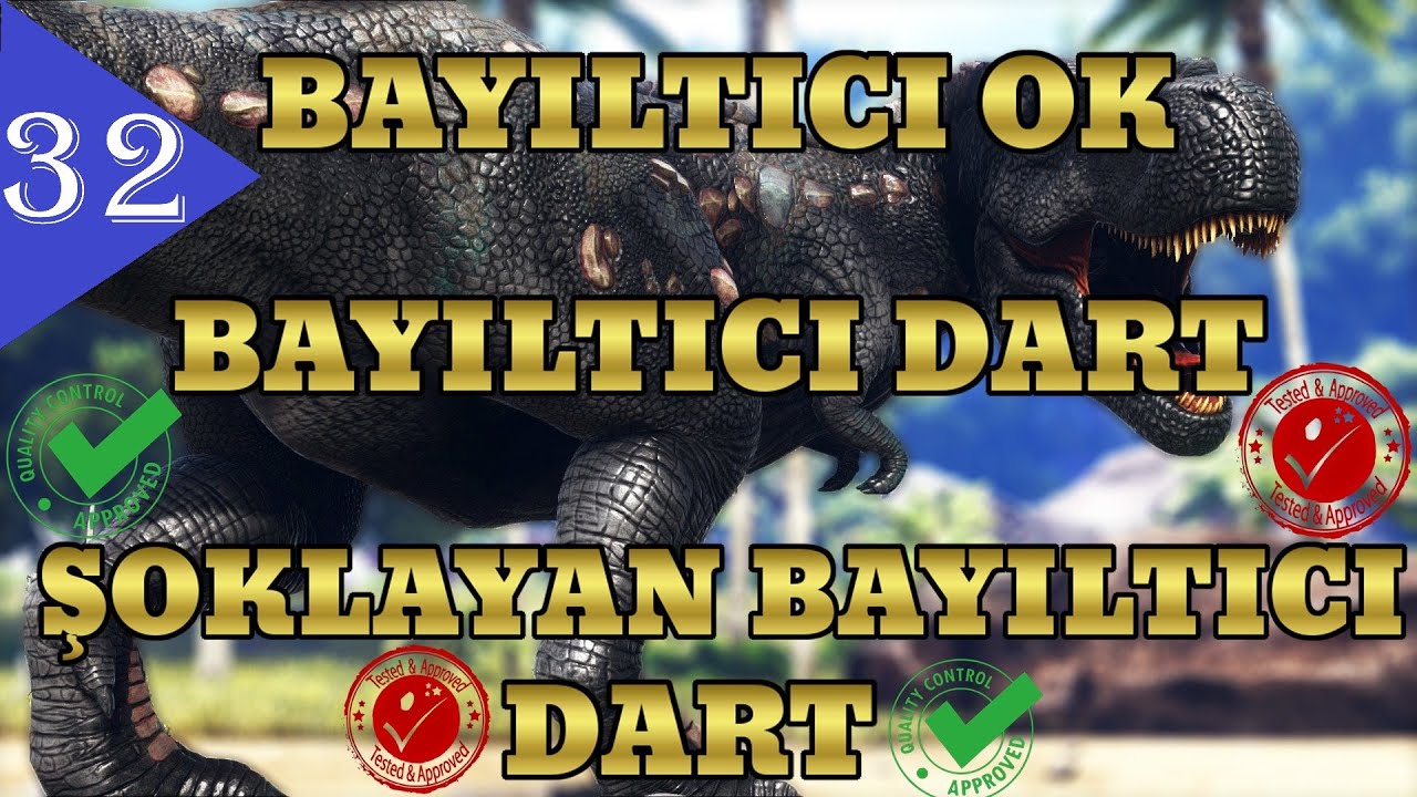 Ark türkçe Bayıltıcı Ok - Bayıltıcı Dart Hangisi Daha İyi? | ARK Survival Evolved