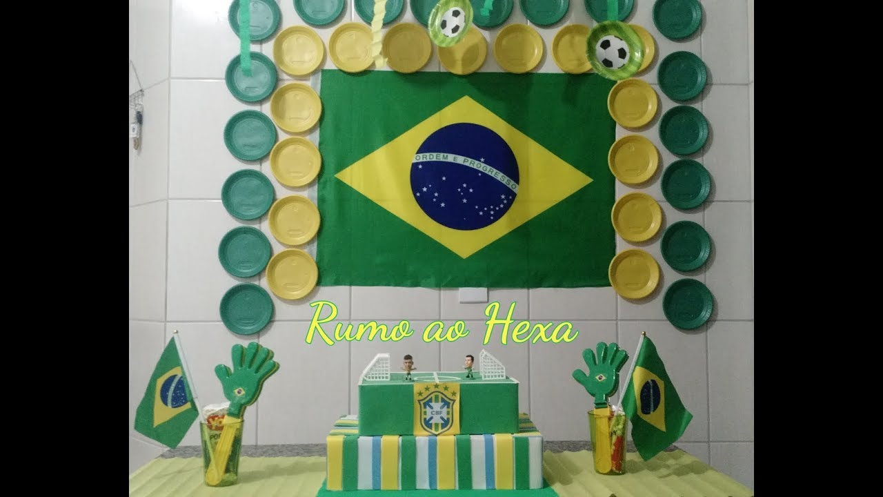 DECORA&Ccedil;&Atilde;O: TEMA COPA DO MUNDO