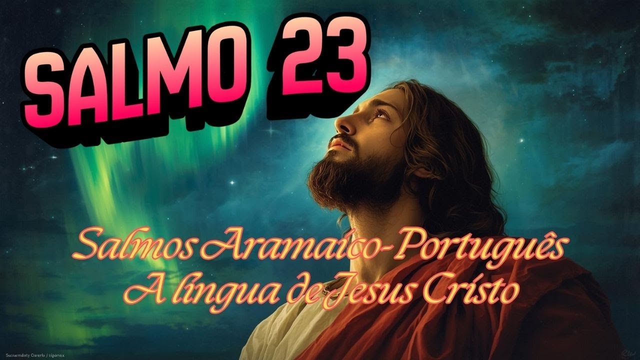Salmos Cantados em Aramaico e Português | A Língua de Jesus (SALMO 23)