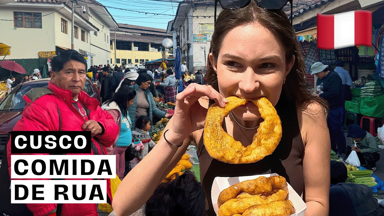 48h PROVANDO COMIDA DE RUA EM CUSCO, PERU I Ep. 4