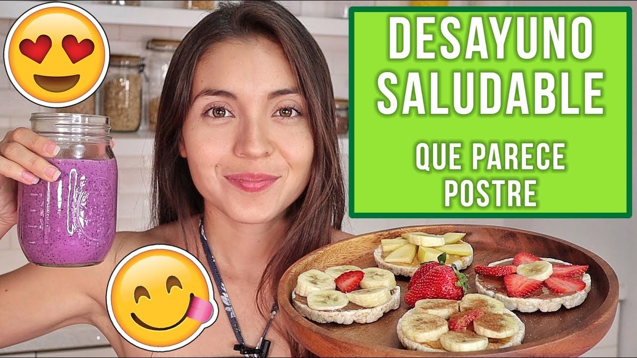 DESAYUNO COMPLETO Y SALUDABLE ¡PARECE POSTRE! - VEGANO - Mixi