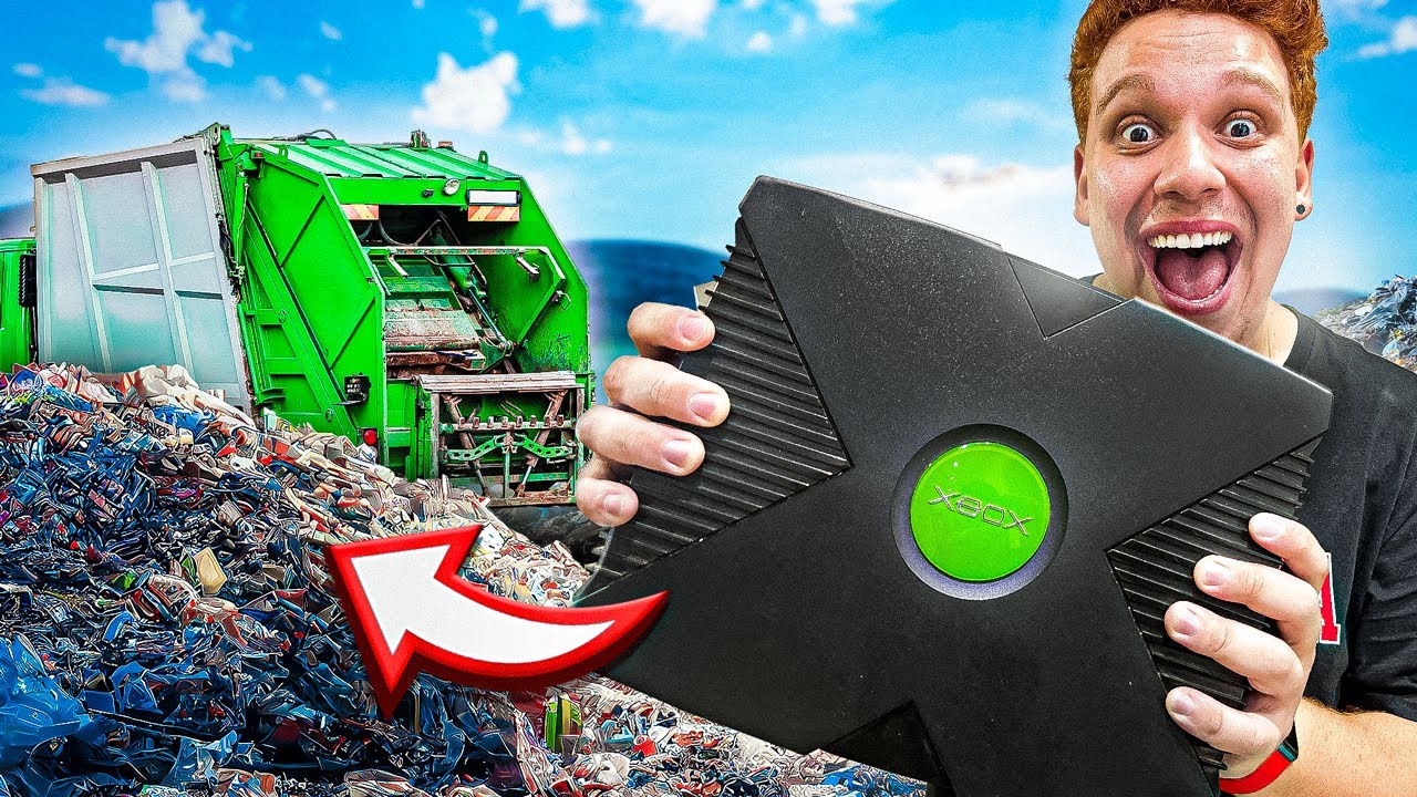 INCRÍVEL! EU ENCONTREI UM XBOX 1 NO LIXO!