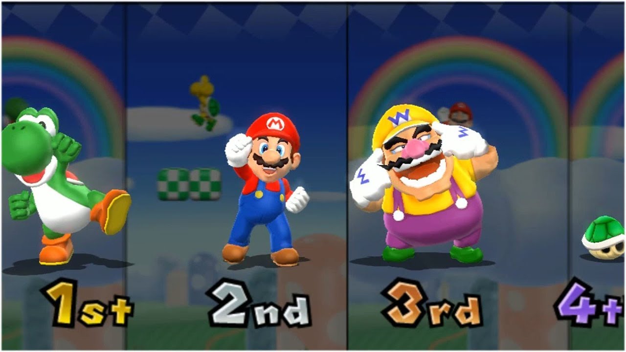 Mario Party 9 High Rollers - Yoshi vs Koopa Troopa vs Mario Wario Gameplay | MARIOGAMINGHUB