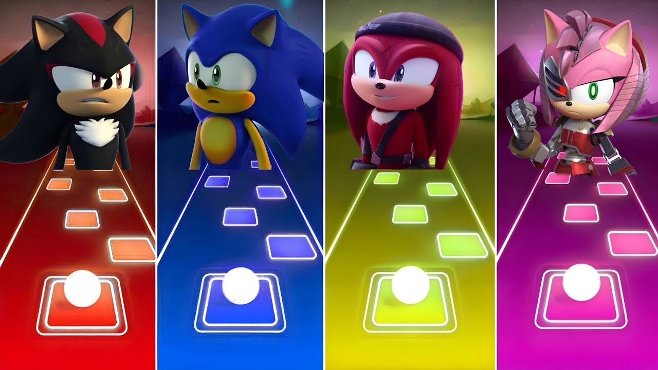 🔴 Sonic SUPER 😱 OTHER HEDGEHOG 3 Tiles Hop 🎯 Cedm rush 🟢 #54