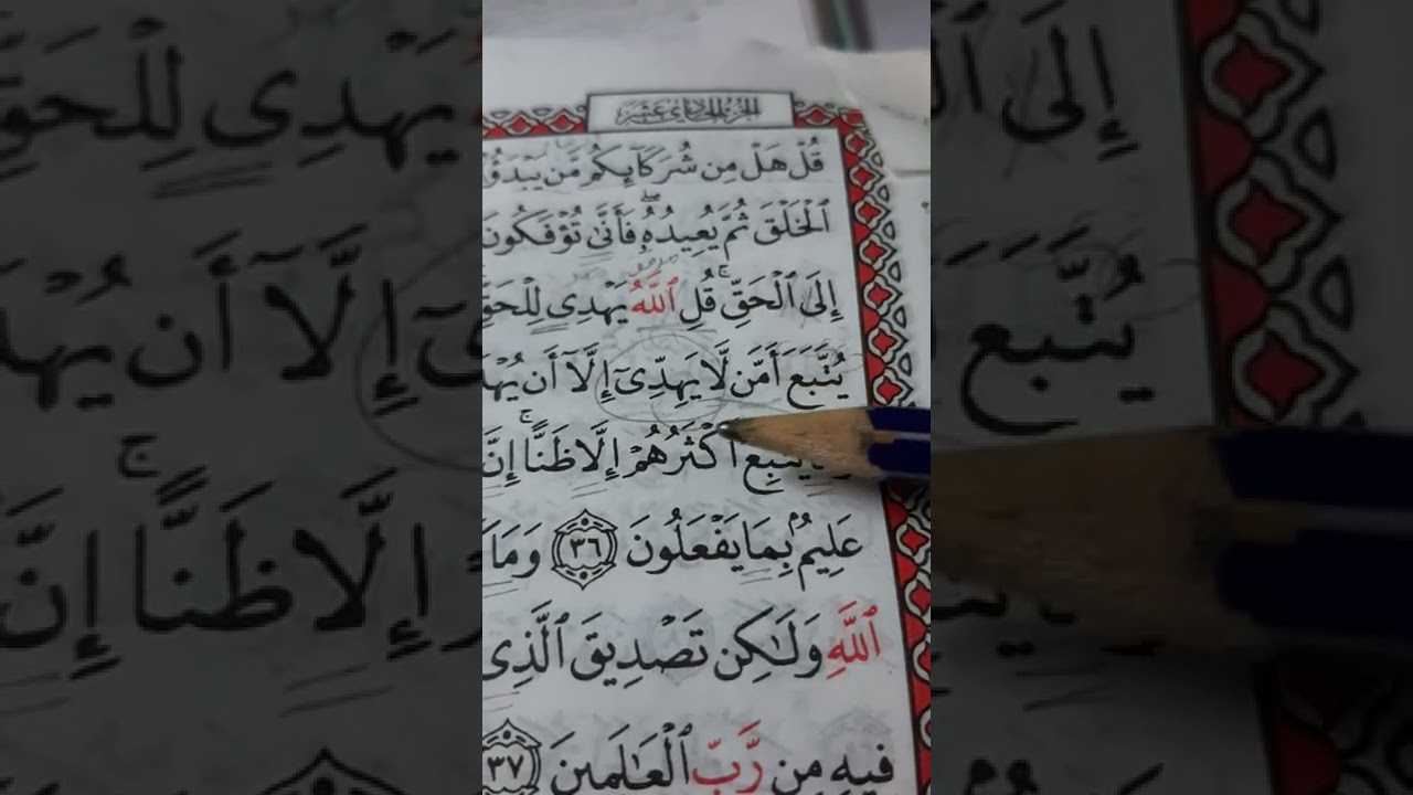 أسئلة إجازة لرواية حفص من سورة يونس صفحة ٢١٣